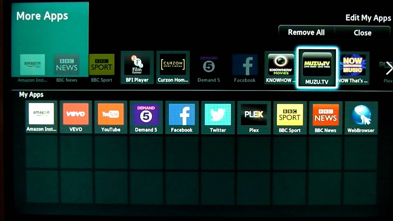 samsung smart tv web browser app download