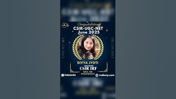 CSIR-UGC-NET JUNE 2025 Result | 150+ Qualifications | CSIR | GATE | DBT | ICMR #vedemy #result