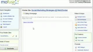 Web2Center on MoFuse com