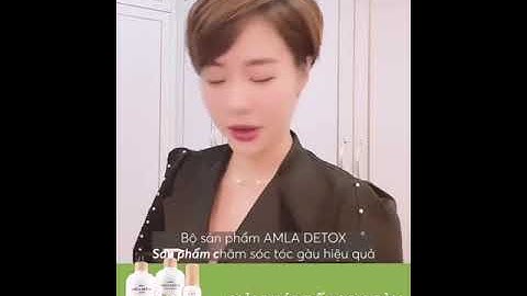 Bộ dầu gội Amla Detox sạch gàu và ngăn ngừa rụng tóc   Hotline: 0968220494