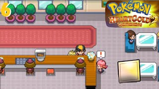 Where is 3rd Gym leader And Squirt Bottle ? #6 Pokemon Heartgold Walkthrough