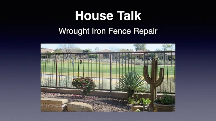 Iron Fence Repair