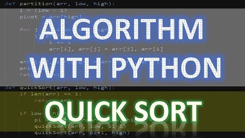 파이썬으로 쉽게 설명하는 자료구조/알고리즘 수업 [Algorithm with Python] - Quick Sort