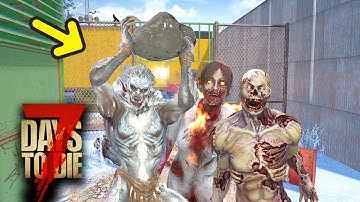 Finishing TIER 4 QUESTS in the NEW 7 Days To Die UPDATE 2.0