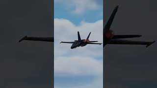 Blue Angels F-18 unrestricted climb in DCS #shorts