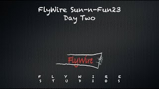 FlyWire Sun-n-Fun 23 Day2 V-Tail Bonanza Ruddervator Update