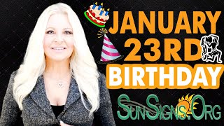 Born On January 23rd - Happy Birt ay