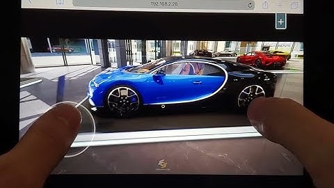 UE4 pixel streaming on Ipad  I Car Configurator