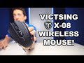 VICTSING X08 WIRELESS GAMING MOUSE REVIEW!