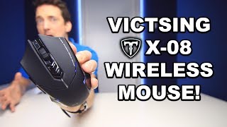 VICTSING X08 WIRELESS GAMING MOUSE REVIEW!