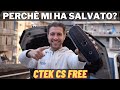 Prova CTEK CS FREE: il POWER BANK per la batteria auto scarica [ricarica batteria a terra]
