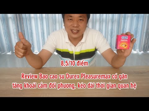 Video Review Bao cao su Durex Pleasuremax có gân tăng khoái... - youtube