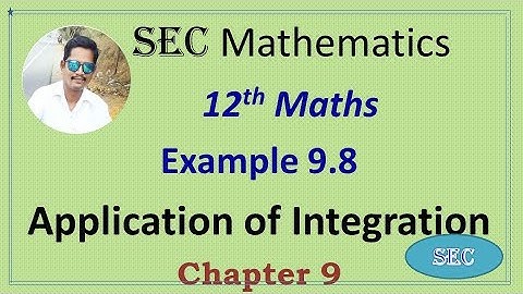 CLASS 12 Maths -  Chapter 9 Example 9.8 2022-2023  | TN