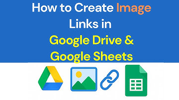 How to Create Image Links in Google Drive & Google Sheets