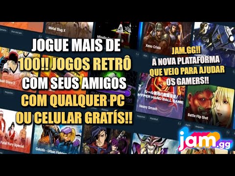 Jam.gg, antigo Piepacker, permite jogar games retrôs online e de graça