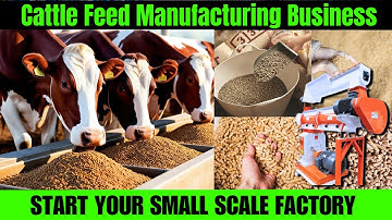 How to Start a Cattle Feed Manufacturing Business – Step-by-Step Guide 2025