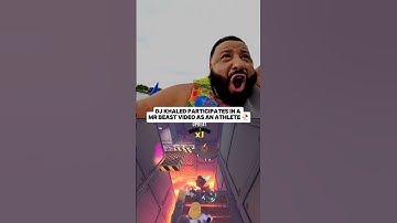 Dj khalid participates as an athlete in mr beast challange 🥀. #mrbeast #kingofmeat #clips #funny