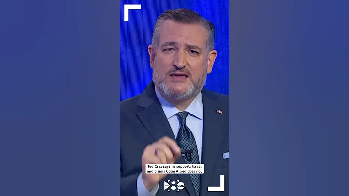 THE TEXAS DEBATE: Ted Cruz says he supports Israel and claims Colin Allred does not