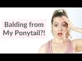Hairline Saving Ponytail Hack! No more Thinning or Balding
