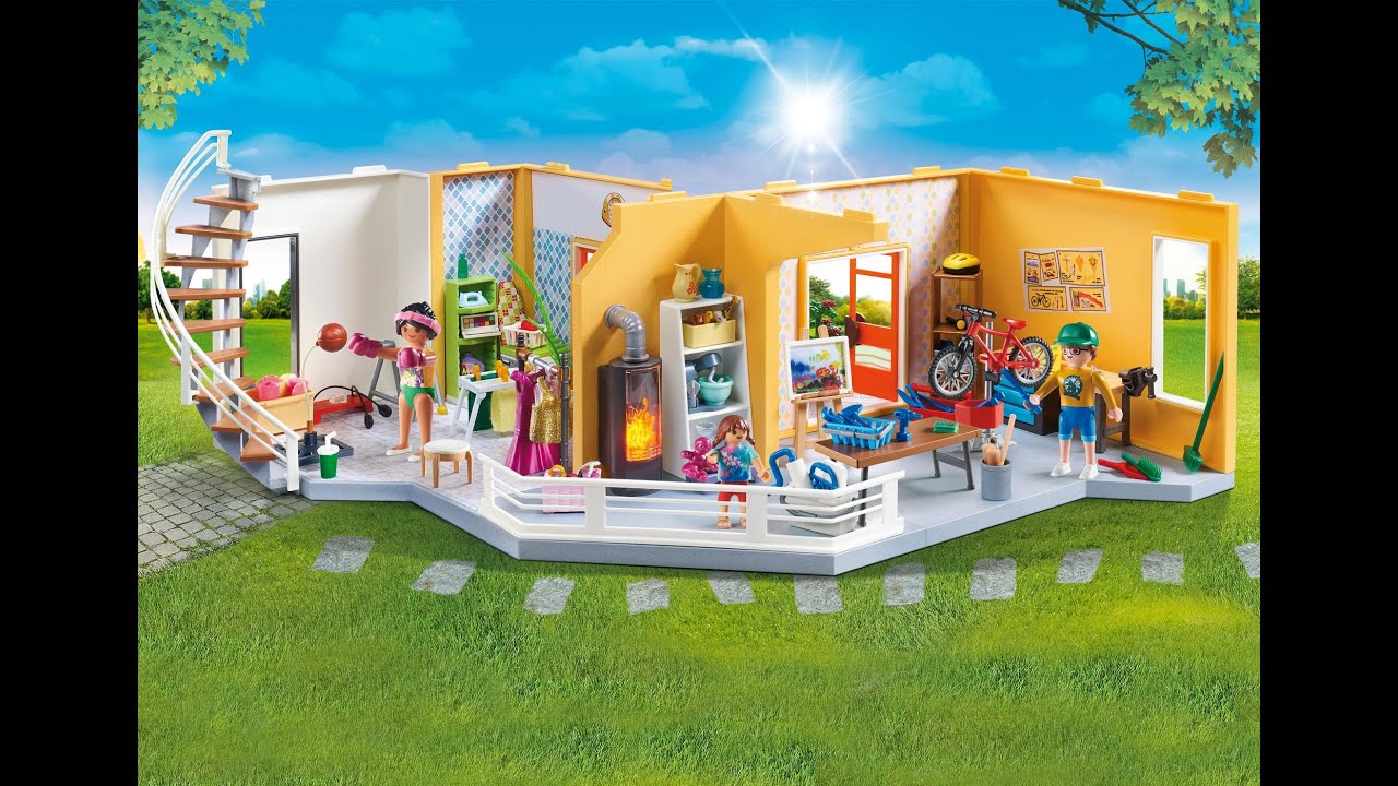 Playmobil 70988 chambre d'adolescent- city life - la maison moderne -  aménagement pièces de la maison Playmobil