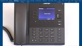 Mitel 6867i Phone: How to Use the Directory screenshot 4