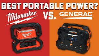 Milwaukee M18 vs Generac GB1000  Battery Power Stations Which is Right for You?