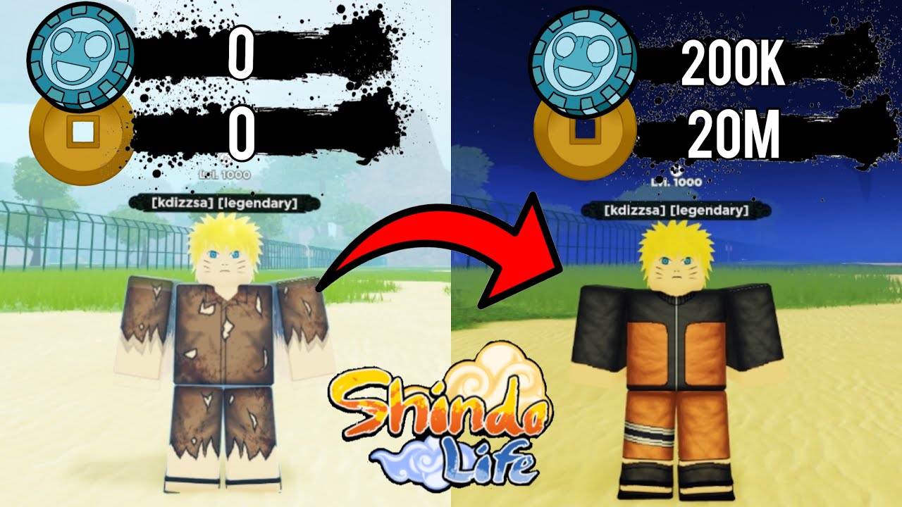 How To Get Rell Coins!  Shindo Life Roblox 