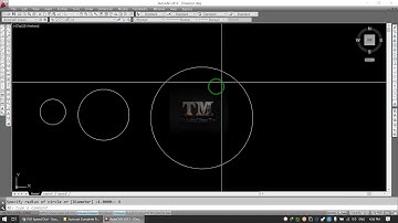 AutoCad Tutorial For Beginners in Hindi Urdu  Circle Tool