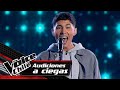 Pablo Rojas - En el silencio negro de la noche | Audiciones a Ciegas | The Voice Chile