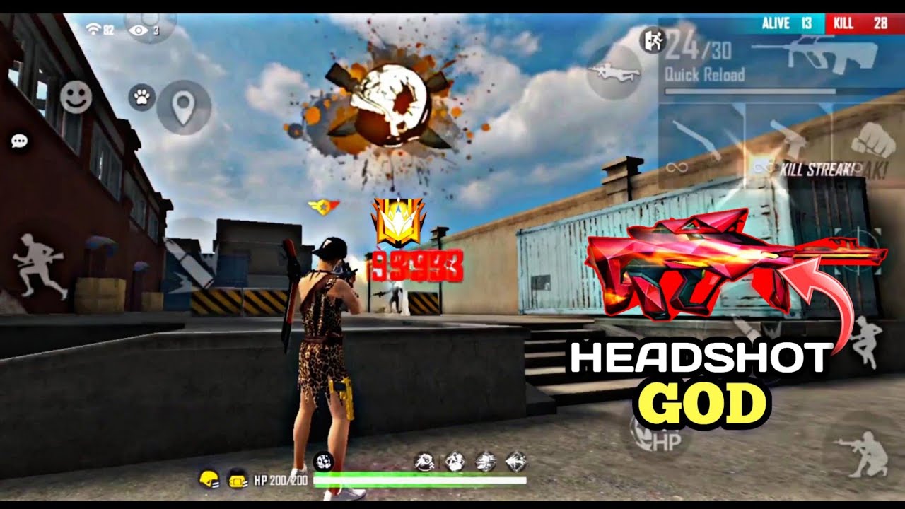 New AUG Mars Landcrusher Incubator Skin Gameplay Good Or Bad? Garena Free Fire🔥(🎯 13 year kid)