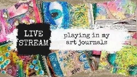 Playing in my art journal