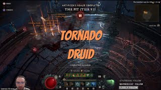 Tier 91 Pit - Tornado Druid - Season 4 - Diablo 4