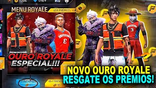 URGENTE!! NOVO OURO ROYALE ESPECIAL?, SOMBRA ROXA 2.0, EVENTO PARADOXO, PUNHO 2, NOVIDADES FREE FIRE