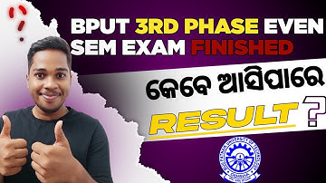 Bput 3rd phase result update|| Bput even sem exam result 2022