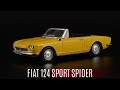 Родственник "Жигулей": Fiat 124 Sport Spider BS1 || Vitesse || Масштабные модели автомобилей 1:43