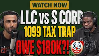 "Watch now" LLC vs S Corp + Freelancer Tax Mistakes