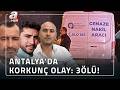 Antalya'da 'YOL VERME' Dehşeti: 3 Ölü! | A Haber