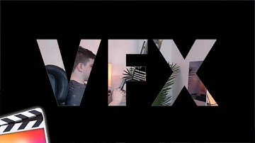 Final Cut Pro X Video Inside Text Effect Tutorial