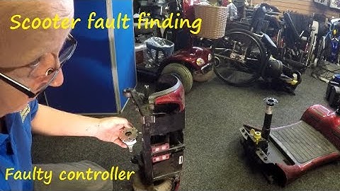 Scooter will not drive no error codes