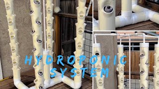 How To Build A Vertical Hydroponic System 4 Tower Diy Hydroponic Garden Part 2 The Towers