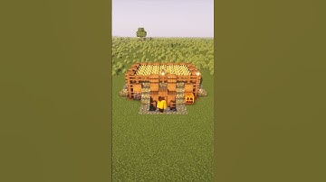 Minecraft - Starter House ● Rate 1-10 ● #minecraftbuilding #shorts