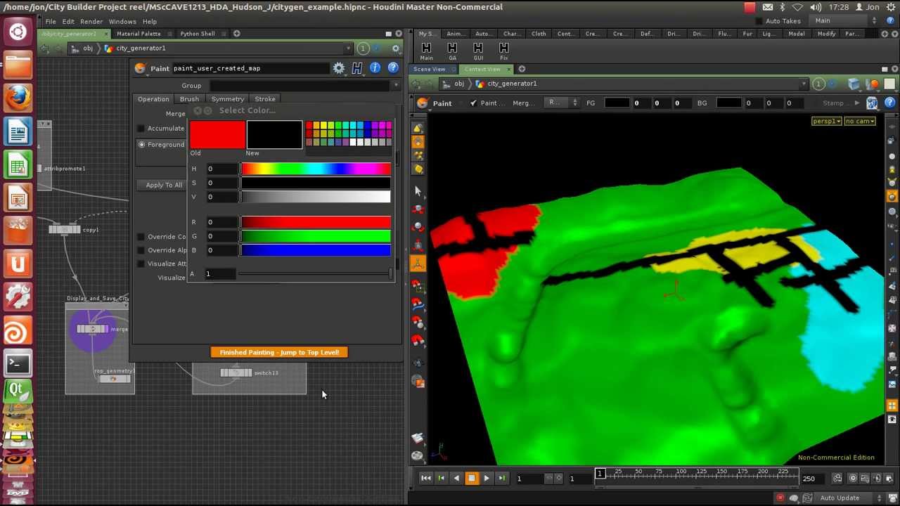 City Builder - Houdini Digital Asset