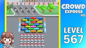 Crowd Express Level 567 Solution Walkthrough