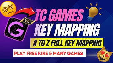 VIP & Full Key Mapping Of Tc Games | Play Free Fire & Many Games | Upto 120 FPS Smoothly.