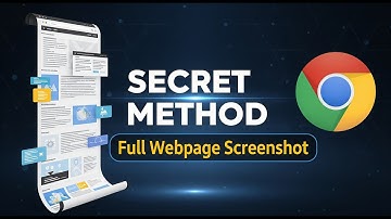 Easy Way to Take Full Webpage Screenshot in Chrome (No Extensions | No Software)