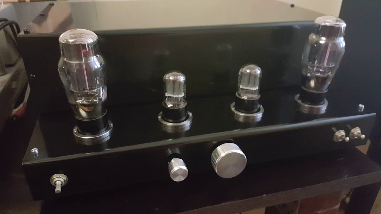 Ламповый усилитель на 6Н13С - YouTube