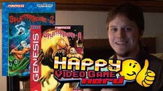 Splatterhouse Retrospective Part 2 of 2 (Gen) | Happy Video Game Nerd