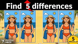 🧠🔍 FIND 5 DIFFERENCES | 99% WILL FAIL | PUZZLE GAME screenshot 2