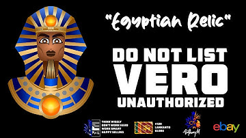 Egyptian Relic - Do Not List VeRO Unauthorized