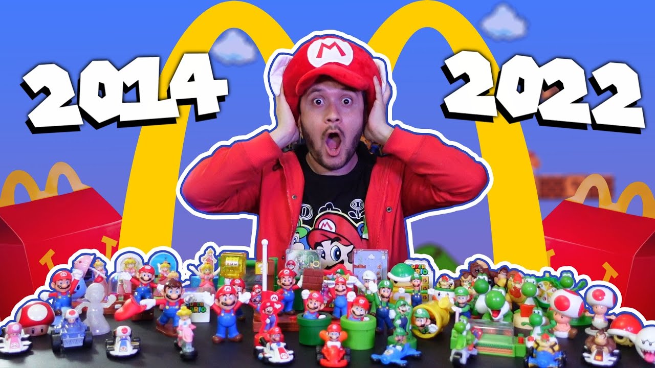 ¡TODITAS LAS COLECCIONES DE MARIO BROS DE LA CAJITA FELIZ! / Geezuz González